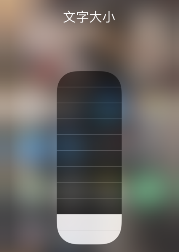 军垦路街道苹果手机维修分享小技巧：在 iPhone 控制中心快速调节字体大小 